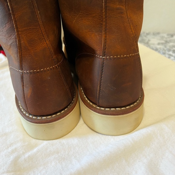 Red Wing Shoes Brown Ankle Boots - Picture 7 of 9